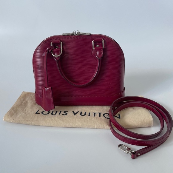 LOUIS VUITTON | ALMA BB EPI | FUCHSIA - Picture 1 of 12